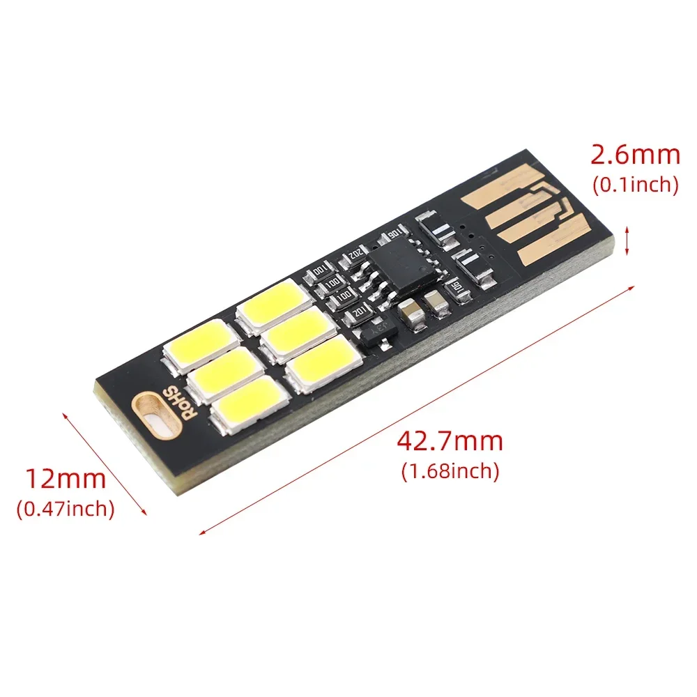 Touch Sensor USB LED Light Portable Mini 5V Dimmable Night Light Power Bank Computer Laptop PC Book Reading Table Lamp led light desk lamp night light led desk lamp book light mini night light mini led light