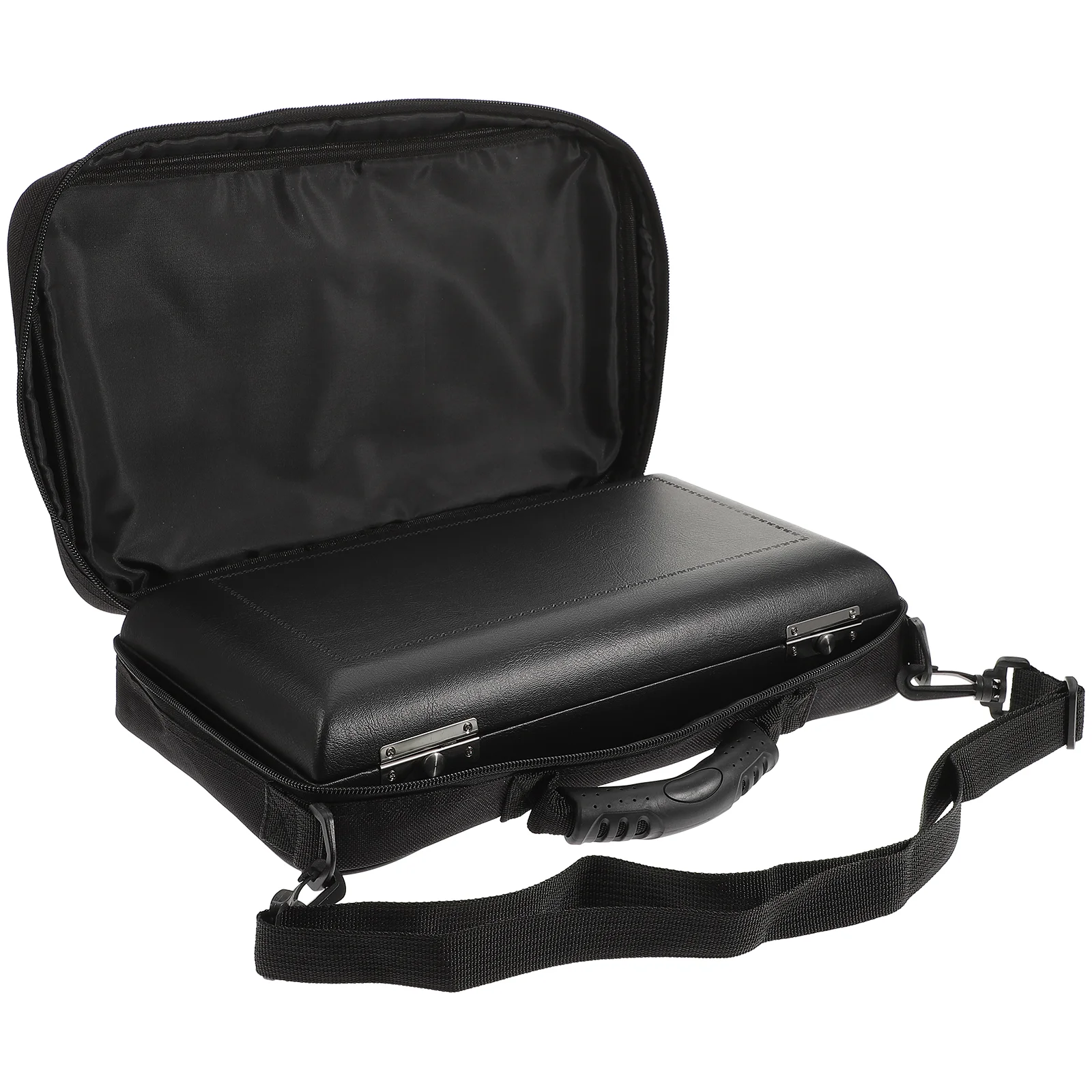 

1 Set Oboe Case Black Color Hard Case Oboe Bag Carry Oboe Light Bag Back Strap ( Black )