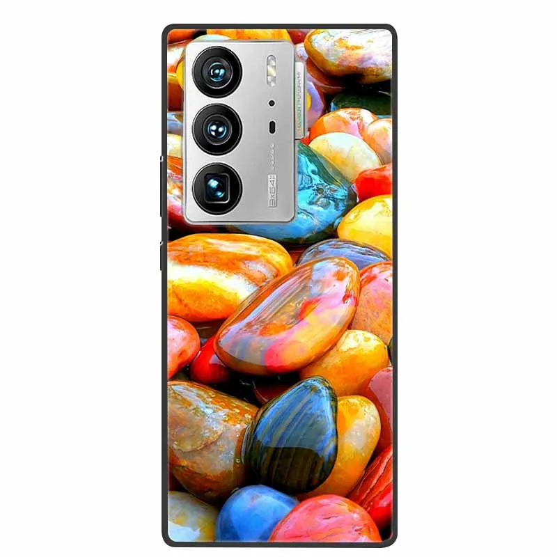 Animal Painted Silicone Soft Phone Case - Shockproof TPU Shell with Wolf Design
