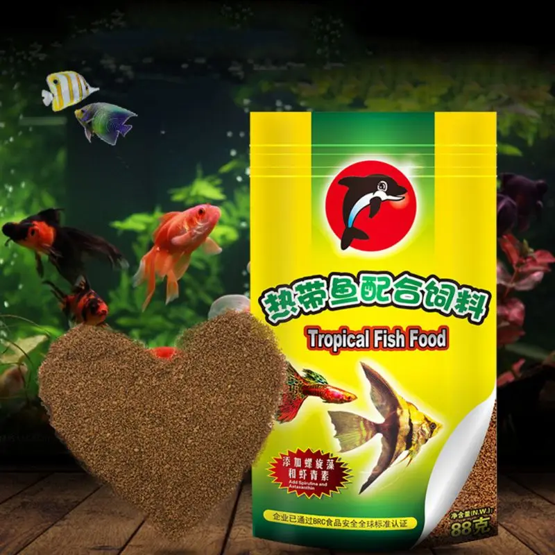 OrnamentalFishFoodGoldfishSmallTropicalFishesNutritionDelicious