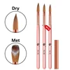 3PCS Acrylic Nail Brush Set - Size 8/10/14 Acrylic Nail Brushes for Acrylic Application Pink Handle Professional Drawing Powde 4