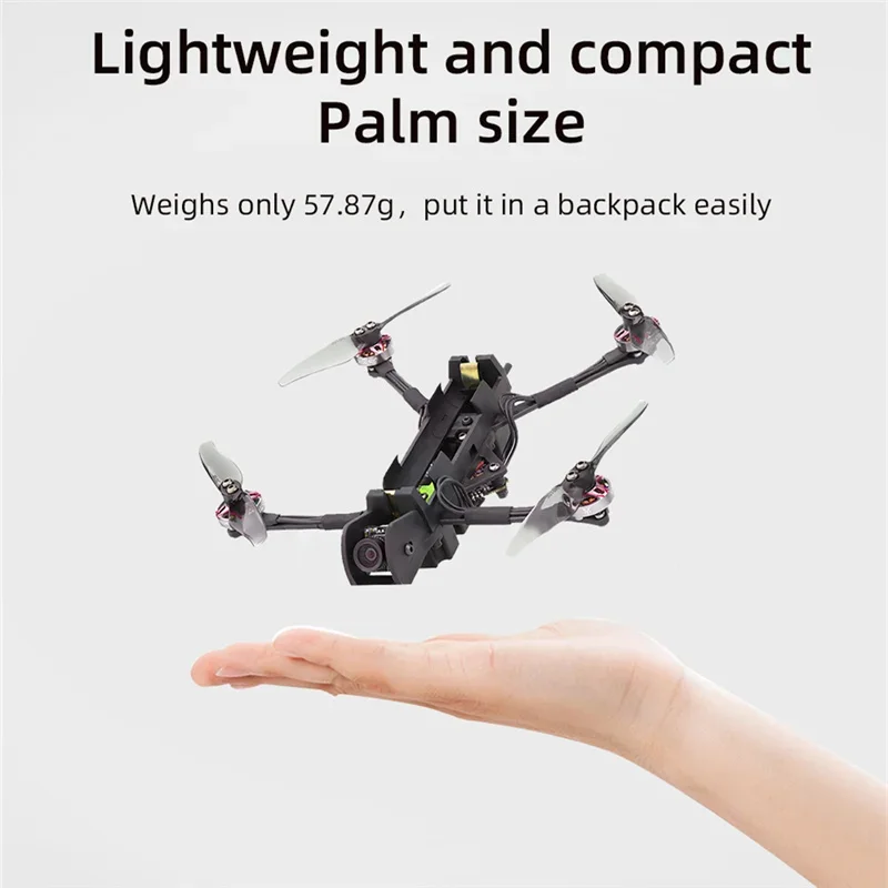 

HGLRC Rekon3 V1.4 Nano большой диапазон 1S 3 дюйма 18650 супер долговечный FPV Дрон SPECTER 10A AIO Caddx Ant 1202,5 KV11000