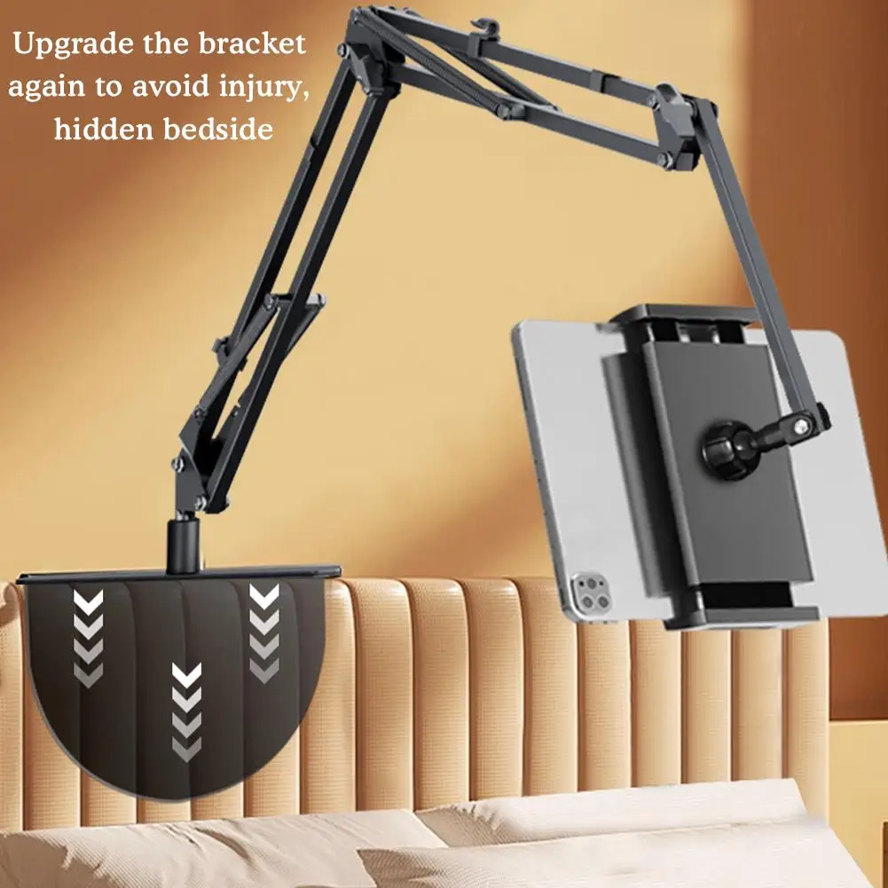 

Bed Tablet Stand Mobile Phones Tablets Lazy Arm Bed Desk Tablet Mount Support For IPad Mini Clip Plug-in Bedside Tablet Hol N9N4