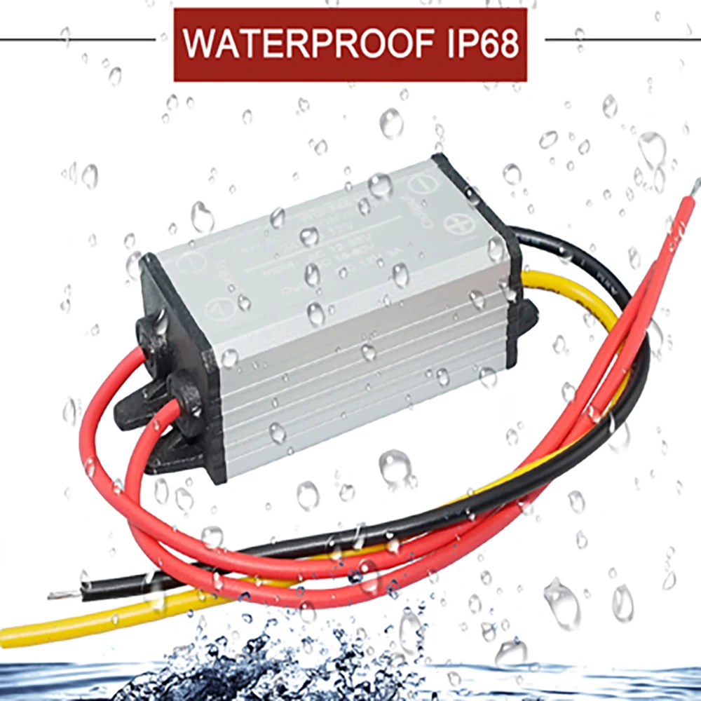 Universal Waterproof DC-DC Buck Converter Step-Down Power Supply
