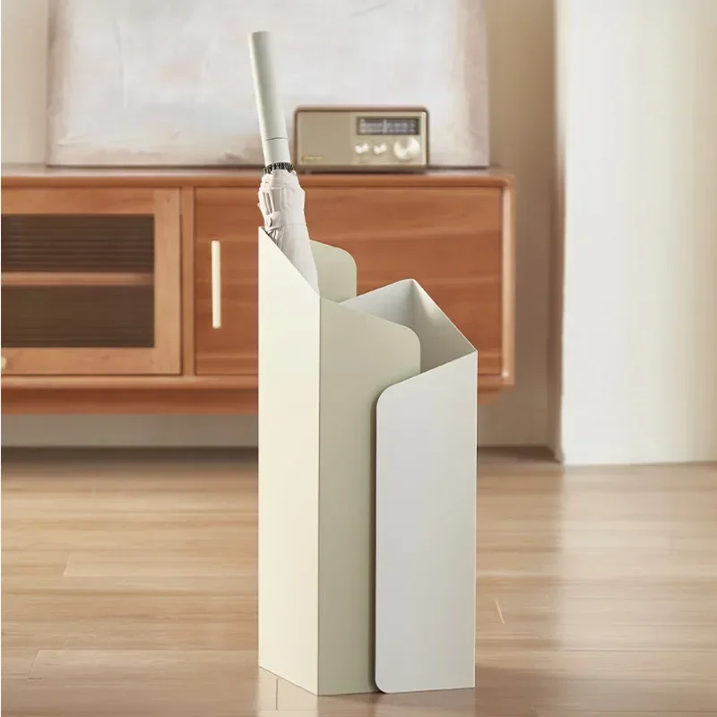 Umbrella Organizing Rack Sleek Doorway Drain Bucket Office Hotel Lobby Simple Rain Gear Bracket Elegant Weather Accessory Stand
