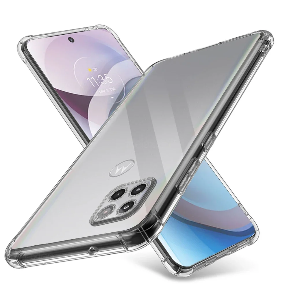 Silicone Soft Back Cover with Shockproof Protection - Slim Design Coque Capa