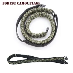 NEW Tactical Rifle Strap QD Gun Hunting Strap Shoulder Outdoor 7-core 550 Rope Gun Strap Nylon Buckle Belt Hunting Accessories