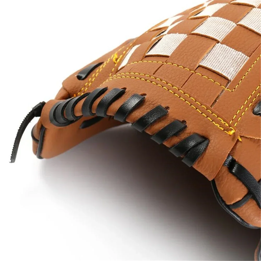 Outdoor Sport Baseball Glove Catcher Baseball Softball Training Practice Equipment Left Hand For Kids/Teenagers/Adults 5