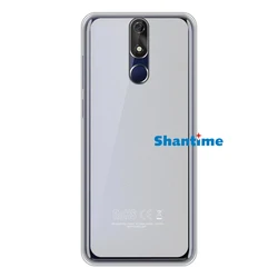 Shockproof TPU Rubber Protective Case - Flexible Bumper Cover for Cubot Power (White)