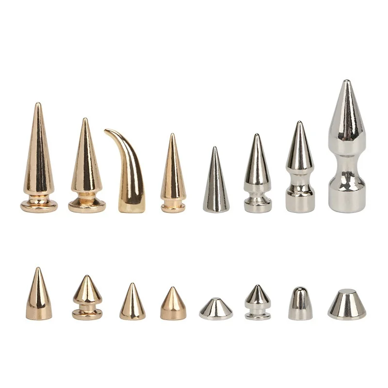 

Hip hop rock metal rivet decoration punk clothing DIY accessories leather alloy screws