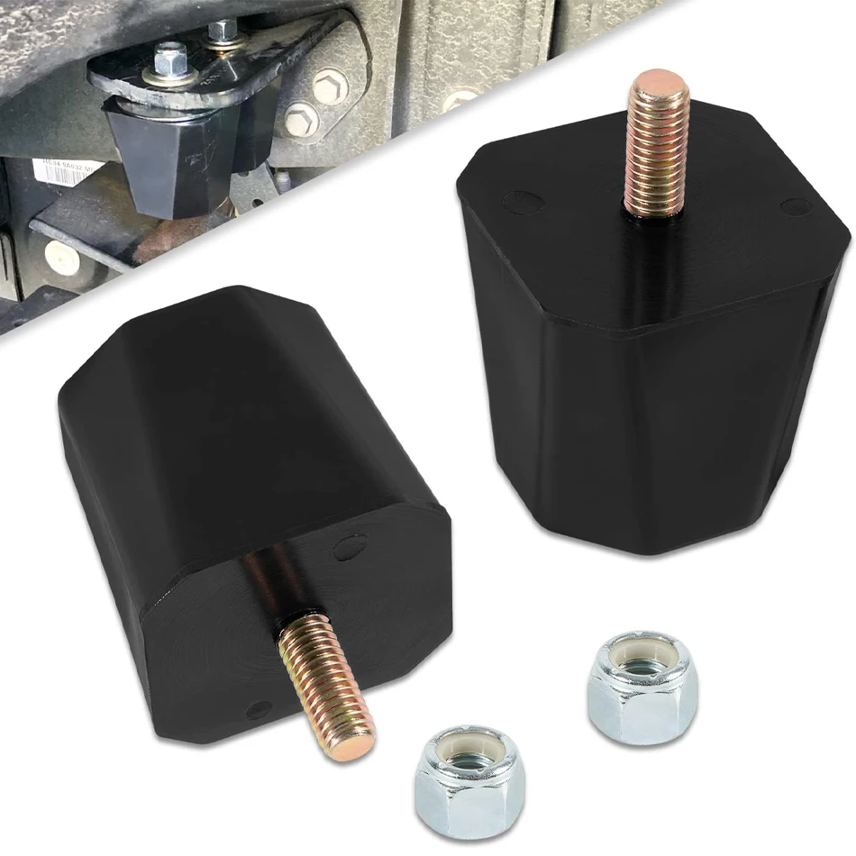 

TM 9.9136G Universal Bump Stop Set 2” Tall Suspensions for Overload Spring, Leaf Spring, Control Arms, Traction Bars, Axles