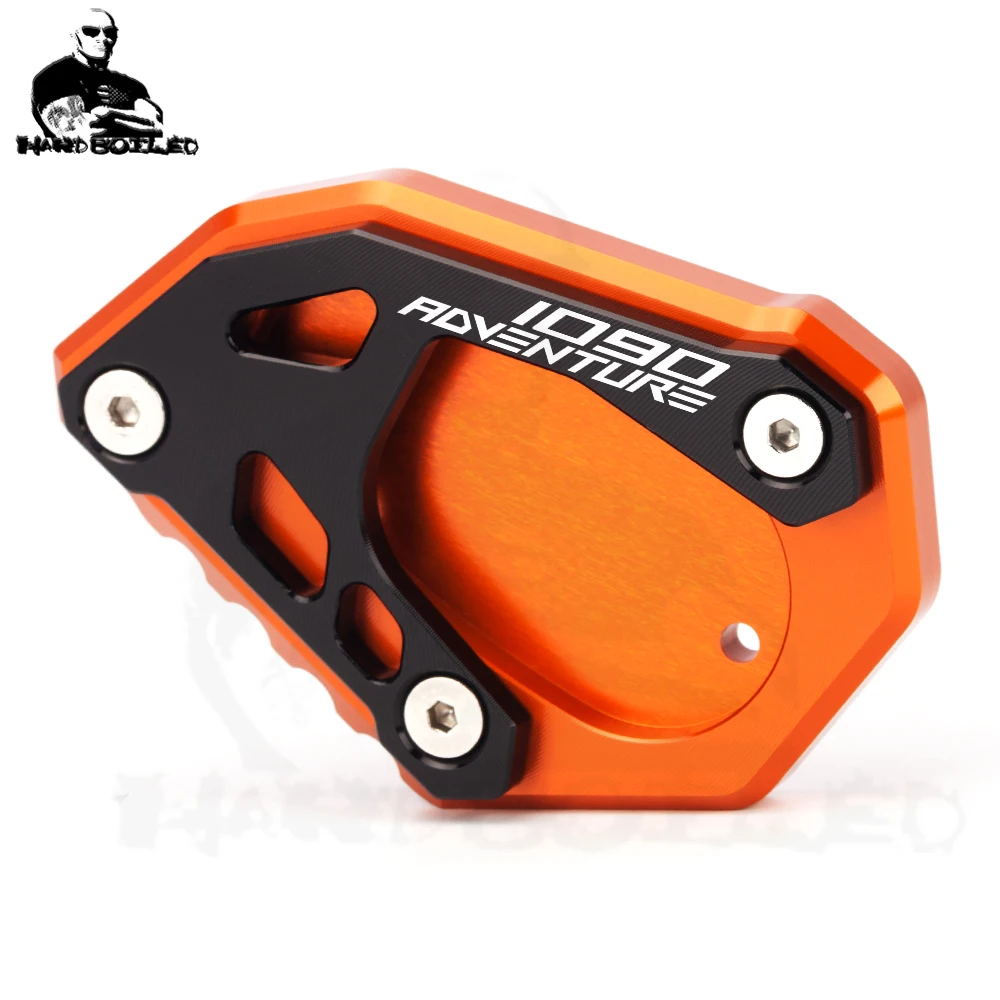 1050 1090 1190 1290 Adv. kickstand foot side stand extension pad support plate for KTM 1050/1090/1190/1290 super adventure s/t/r motorcycle kickstand extender motorcycle kickstand pad