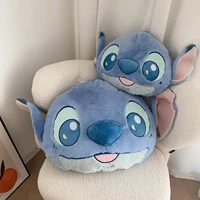 Comfortable Stitch Back Cushion Cuddly Throw Pillow Stuffed Anime Cushion Headrest Car Home Decor Sofa Bed Birthday Gifts 1