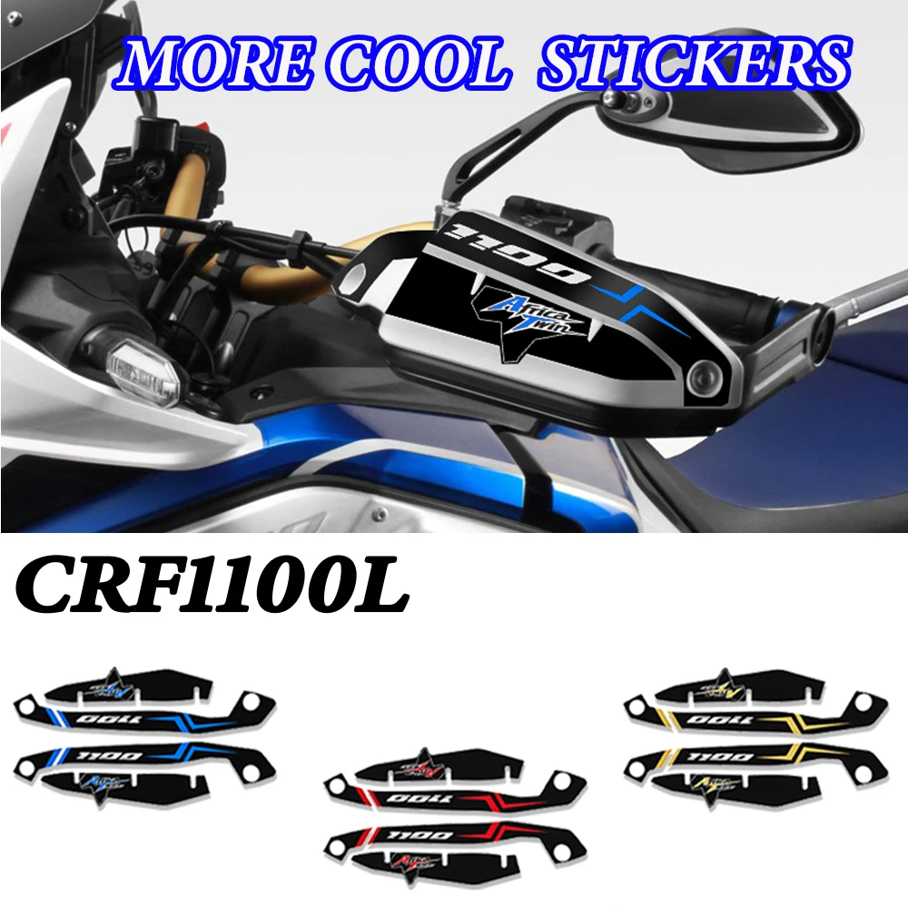 CRF1100L Motorcycle Original Handguard Extended Protect Stickers Applique For HONDA Africa Twin CRF 1100L Adventure 2020 adidas x sean wotherspoon x disney superturf adventure sw jiminy cricket обувь походная обувь gy8341 original