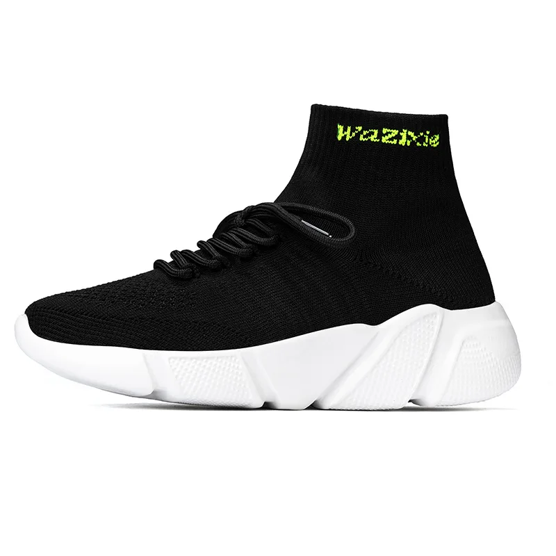 New Women Fashion Sneakers Unisex Boots Sock Shoes Ladies Casual Loafers Student Sports Shoes Woman Men Shoes Plus Size Boots