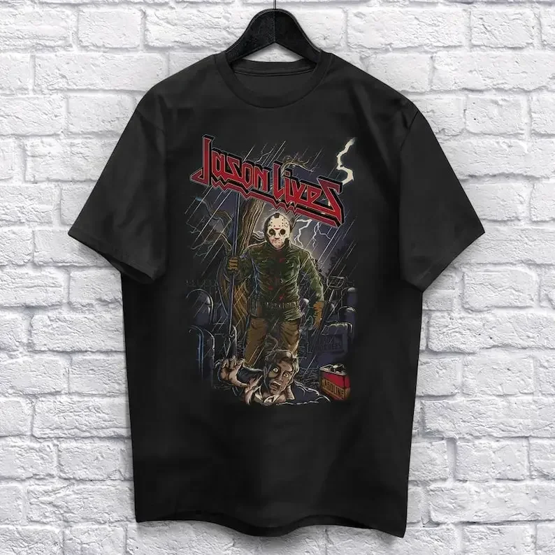 

Killer Lives Movie T-Shirt Unisex (For Men and Women) Horror Movie Shirt Heavy Metal Pumpkin Shirts