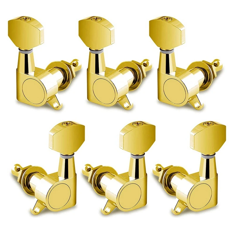 

1 Set Sealed String Tuning Nail Tuning Machines Heads Tuners Tuning Nail For Acoustic Guitar Gold