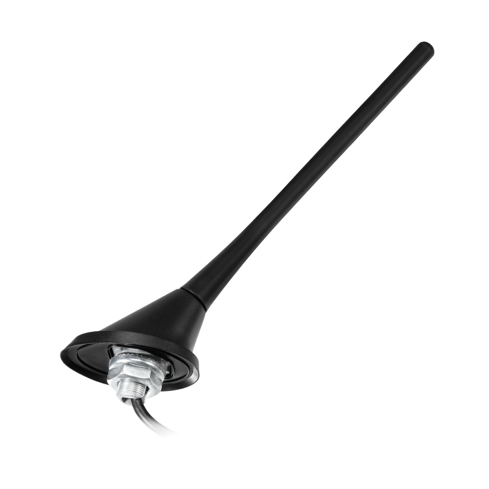 Universal Car Radio Antenna with Mount Base for Vehicle Stereo