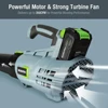 WORKPRO 4.0Ah Battery 20V Cordless Leaf Blower Variable Speed Air Powered Blower Sweeper for Dust,Snow Blowing Garden Power Tool 2