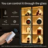Cordless Led Spotlight Cabinet Lights Rechargeable Night Light with Remote Control 5V RGB White Dimmable Closet Figure Cupboard 4