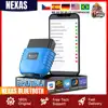NEXAS Bluetooth OBD2 Scanner EOBD Motorcycle Car Diagnostic Tools Nexlink OBD Scanner Tool Code Reader for iOS Android Windows 1