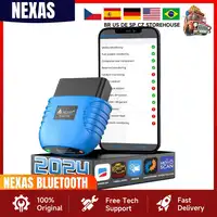 NEXAS Bluetooth OBD2 Scanner EOBD Motorcycle Car Diagnostic Tools Nexlink OBD Scanner Tool Code Reader for iOS Android Windows 1