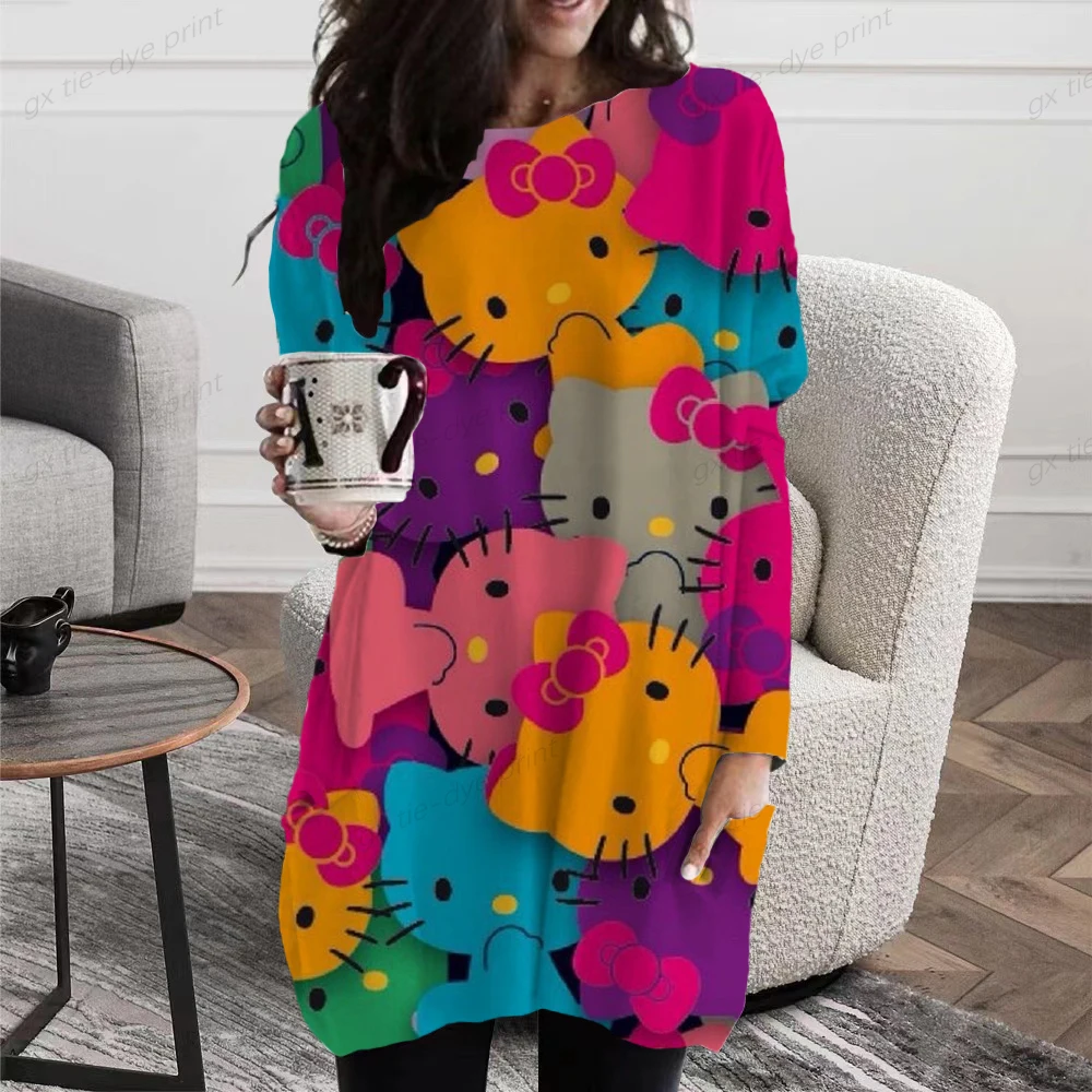 Women-s-Hello-Kitty-3D-Print-Long-Sleeve-Women-s-Fashion-T-shirt-Casual ...