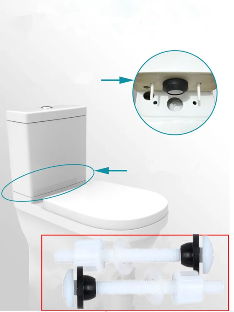 Water Tank Fittings Replacement Screw Set for Toilet Repair