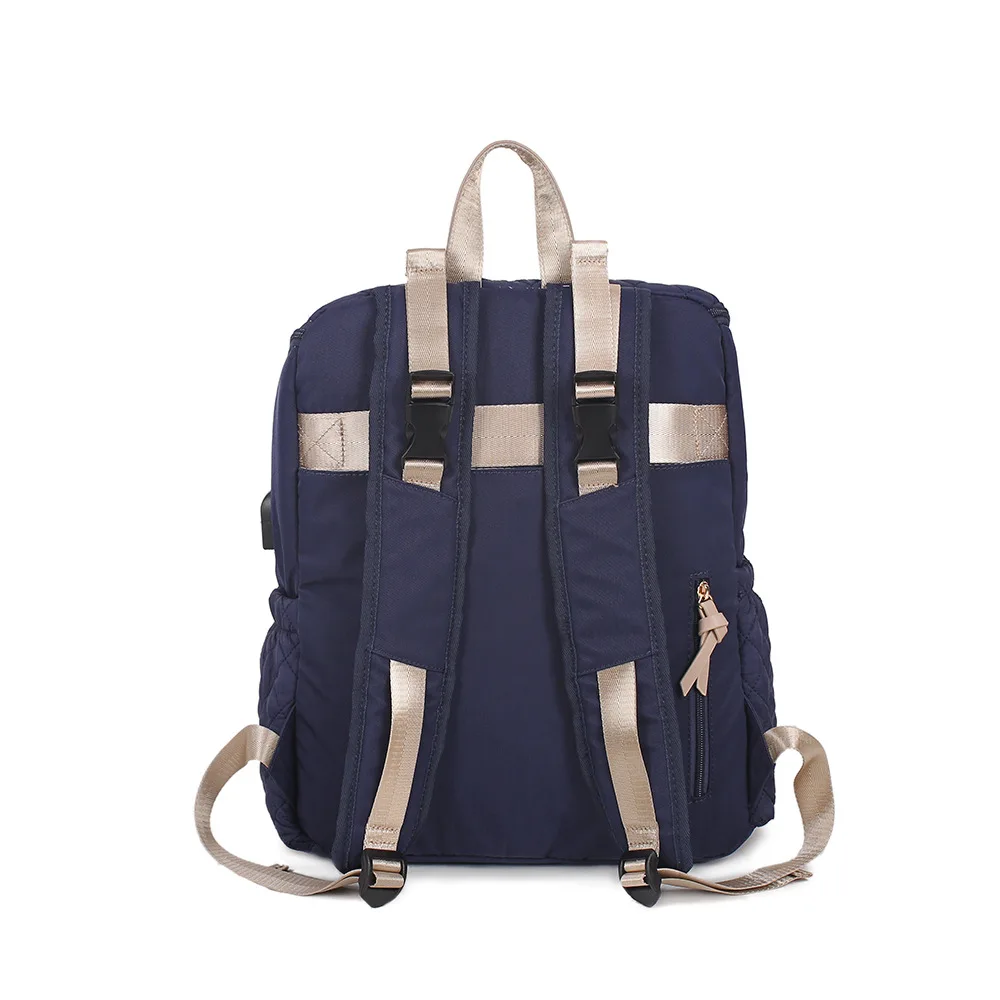 Description Picture 4 of itemDiaper Bag Backpack,Waterproof Baby Diaper Bag with Changing Pad Converts into Baby Tote Bag Diaper Backpack Stroller Bag and Cr