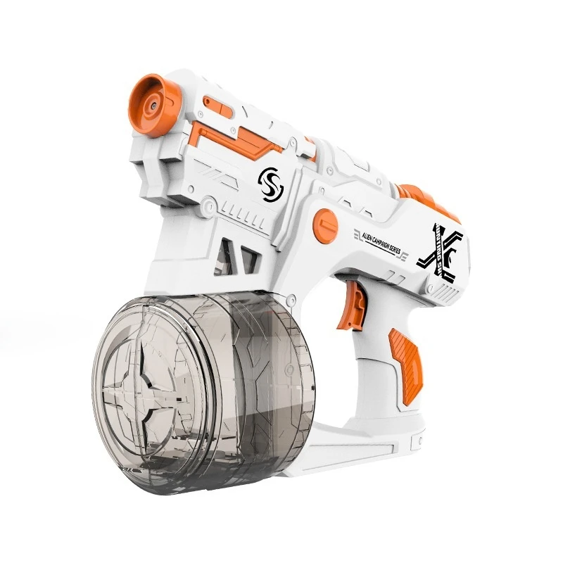 Hot Electric Water Gun Summer Splashing Children\'s Toys Large Capacity Automatic Continuous Discharge Water Gun Children\'s Toy