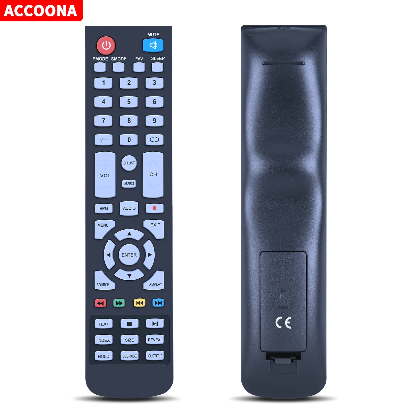 

Remote Control For Aconatic AN-LT5502 43HD511N & Brandt B1960HDLED & Supra & VTB & JVC RM-C3310 LT-32FD300 Smart LCD LED HDTV TV