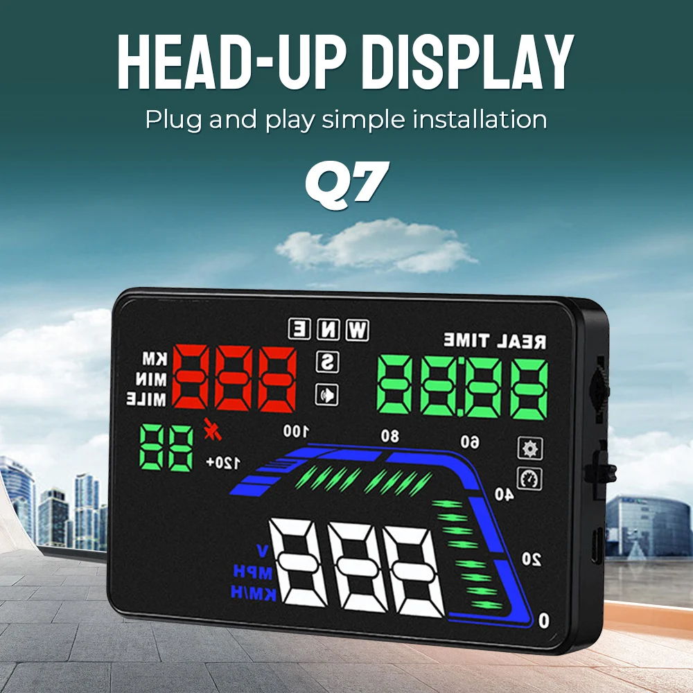   GPS  ð,  ÷, Q7  , ڵ HUD ÷, ڵ ׼, 5.5 ġ