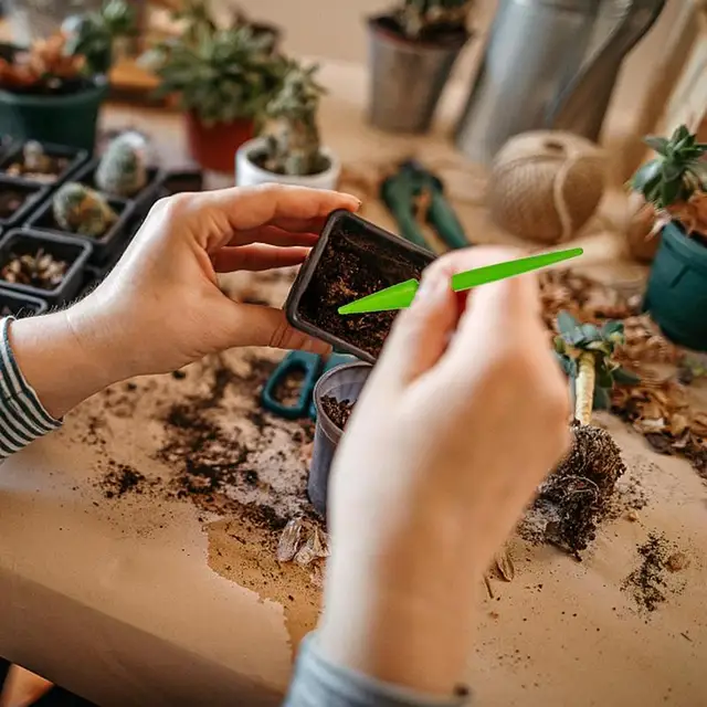 4Db Mini Kerti Szerszámok Beállított Átültetési Miniatűr Lapátkapocsos Vödör Zamatos Készlet Beltéri Kültéri Tündérkerthez - Image 3
