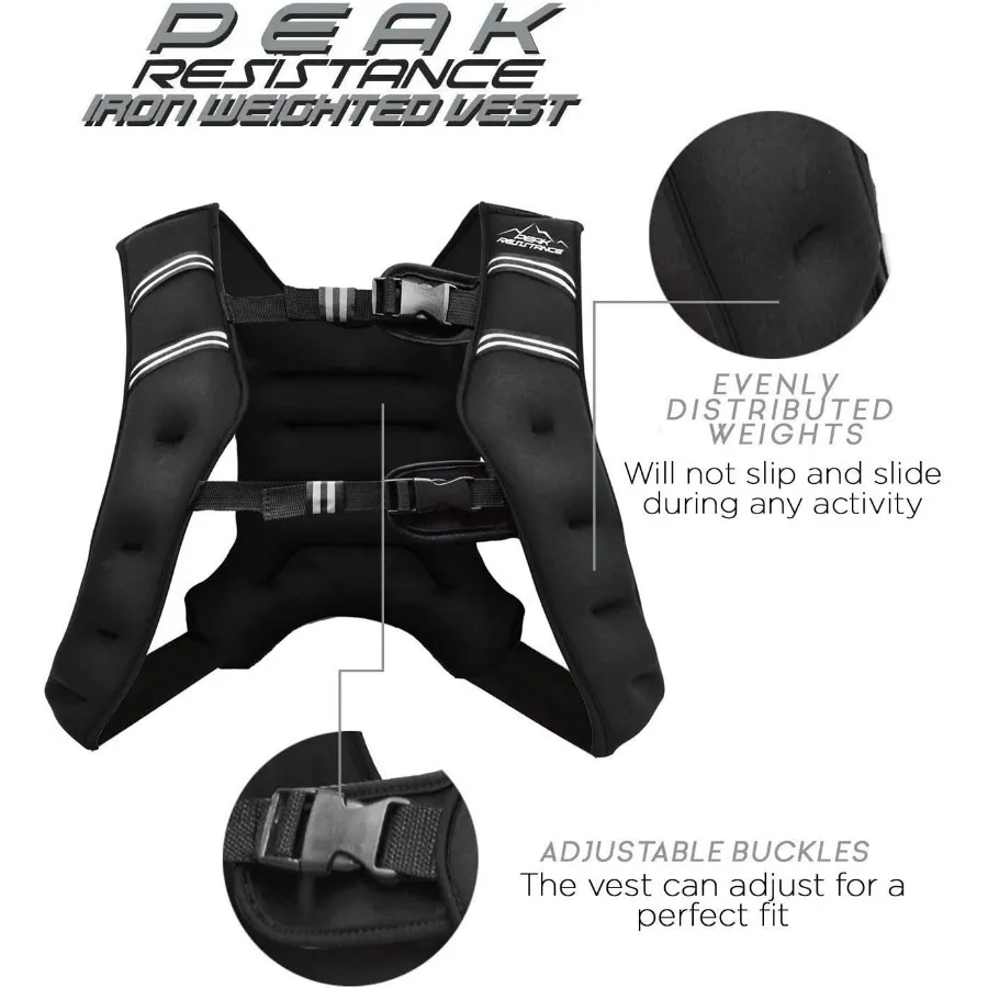 Weighted Vest Workout Equipment, 4lbs Body Weight Vest for Men, Women, Kids