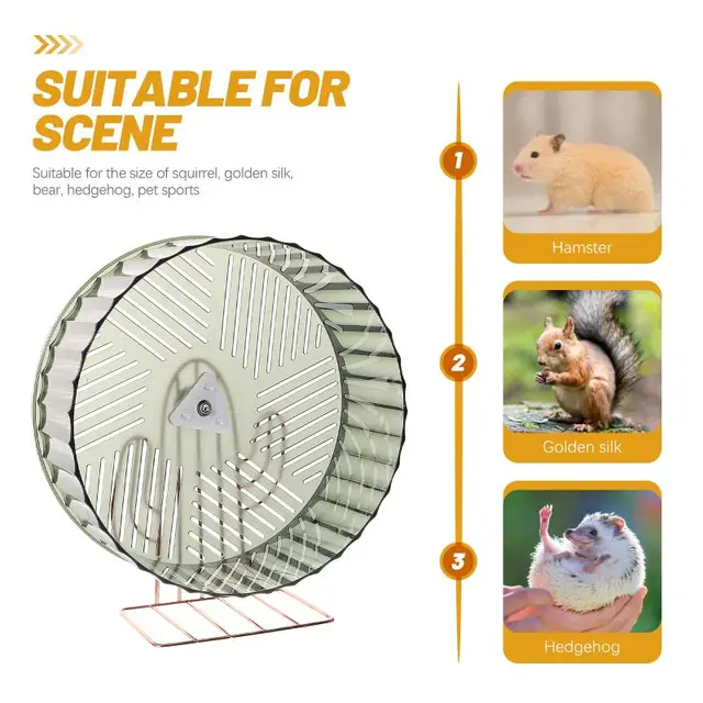 Mouse Exercise Wheel Hamster Exercse Ball RunAbout Mn Nch