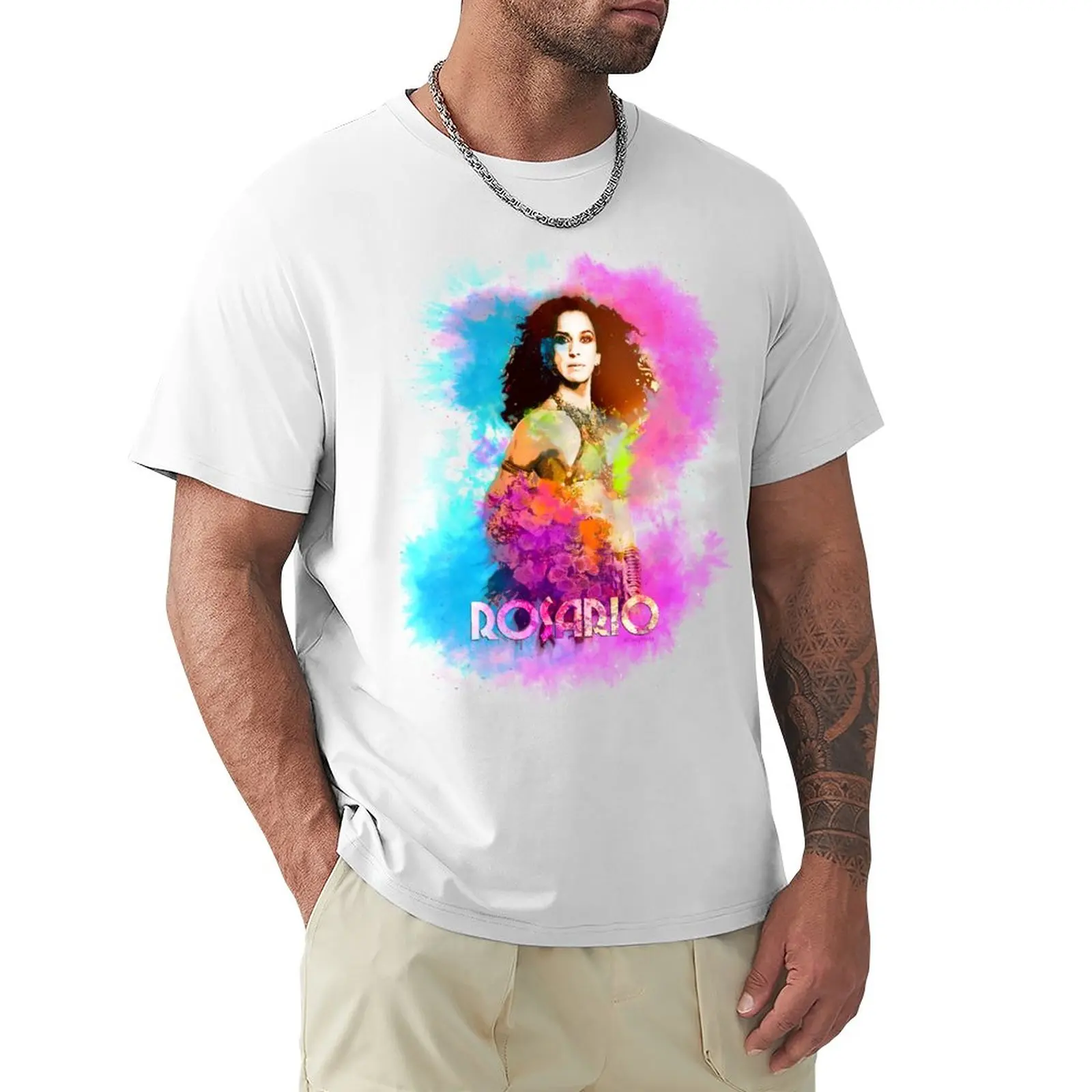 

Rosario Flores Many Flowers. T-Shirt plus size tops sports fans customizeds mens big and tall t shirts