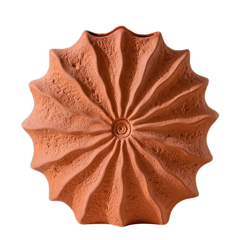 

Ceramic Flower Vase Conch Flower Pots Modern Floral Vases For Decorating Living Room Dining Table Kitchen Bedroom Office