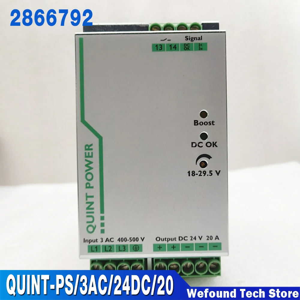 

For Phoenix Power Supply 2866792 QUINT-PS/3AC/24DC/20