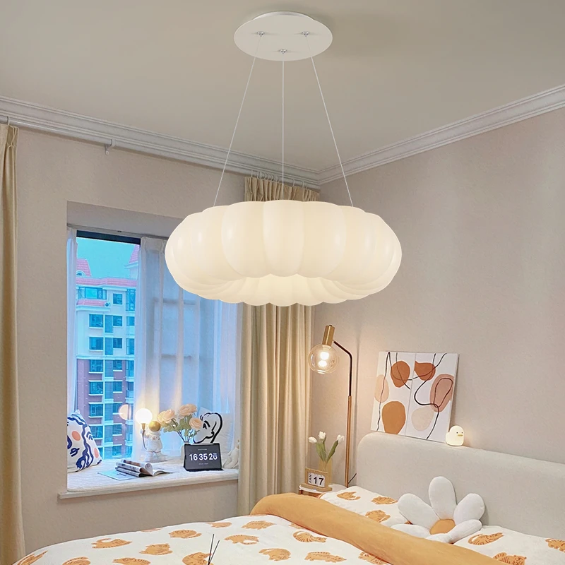 

Minimalist Led Pendant Lights Dining Living Room Bedroom hotel Home Decoration Indoor Lighting White Finish Pendant Lamps Deco