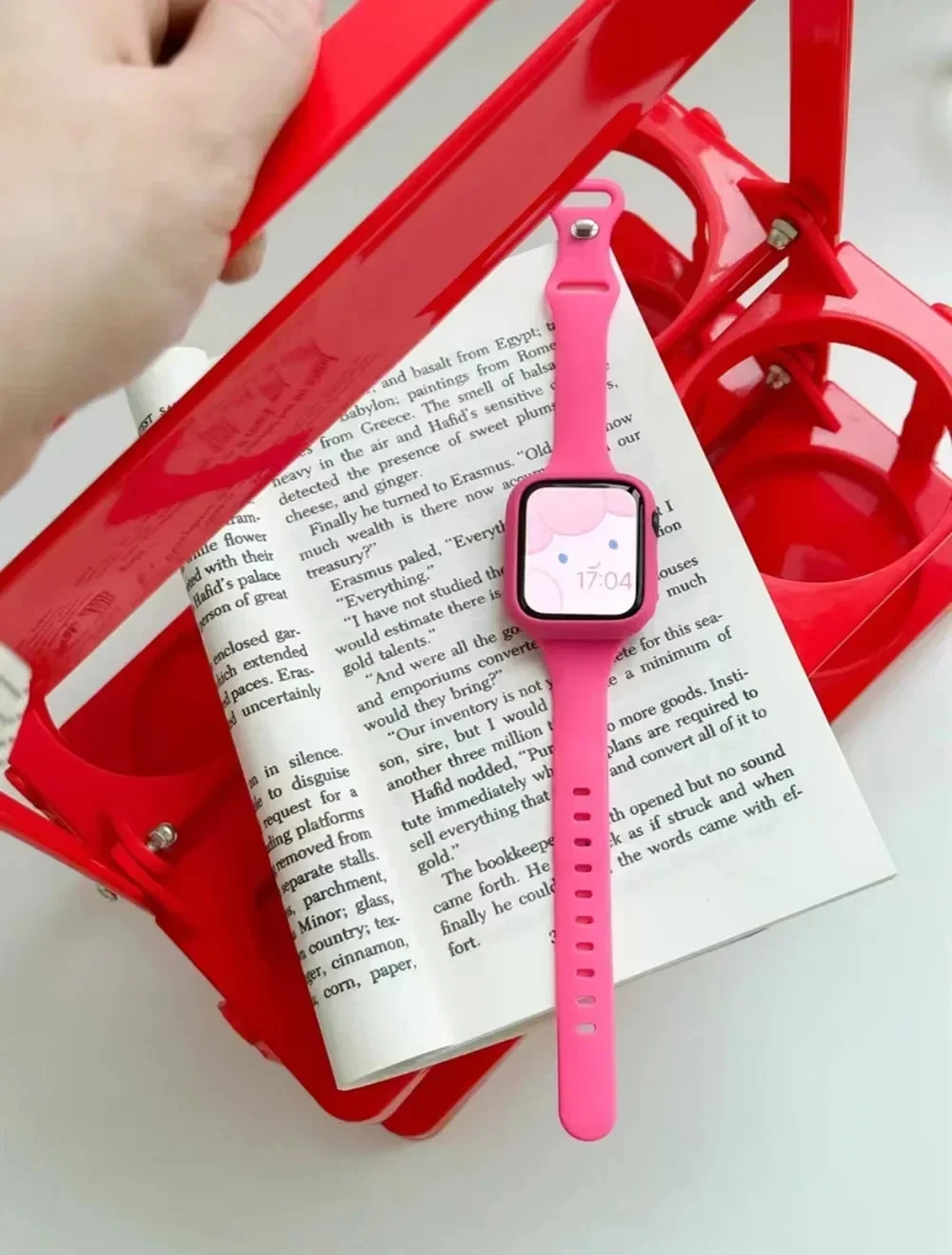 Soft Silicone Sports Strap with Protective Case