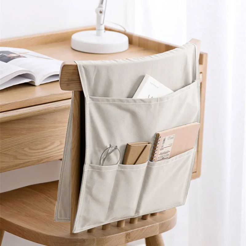 Sofa Armrest Storage Hanging Bag Home Fabric Remote Control Mobile Phone Sundries Multi-functional Storage Hanging Bag 2