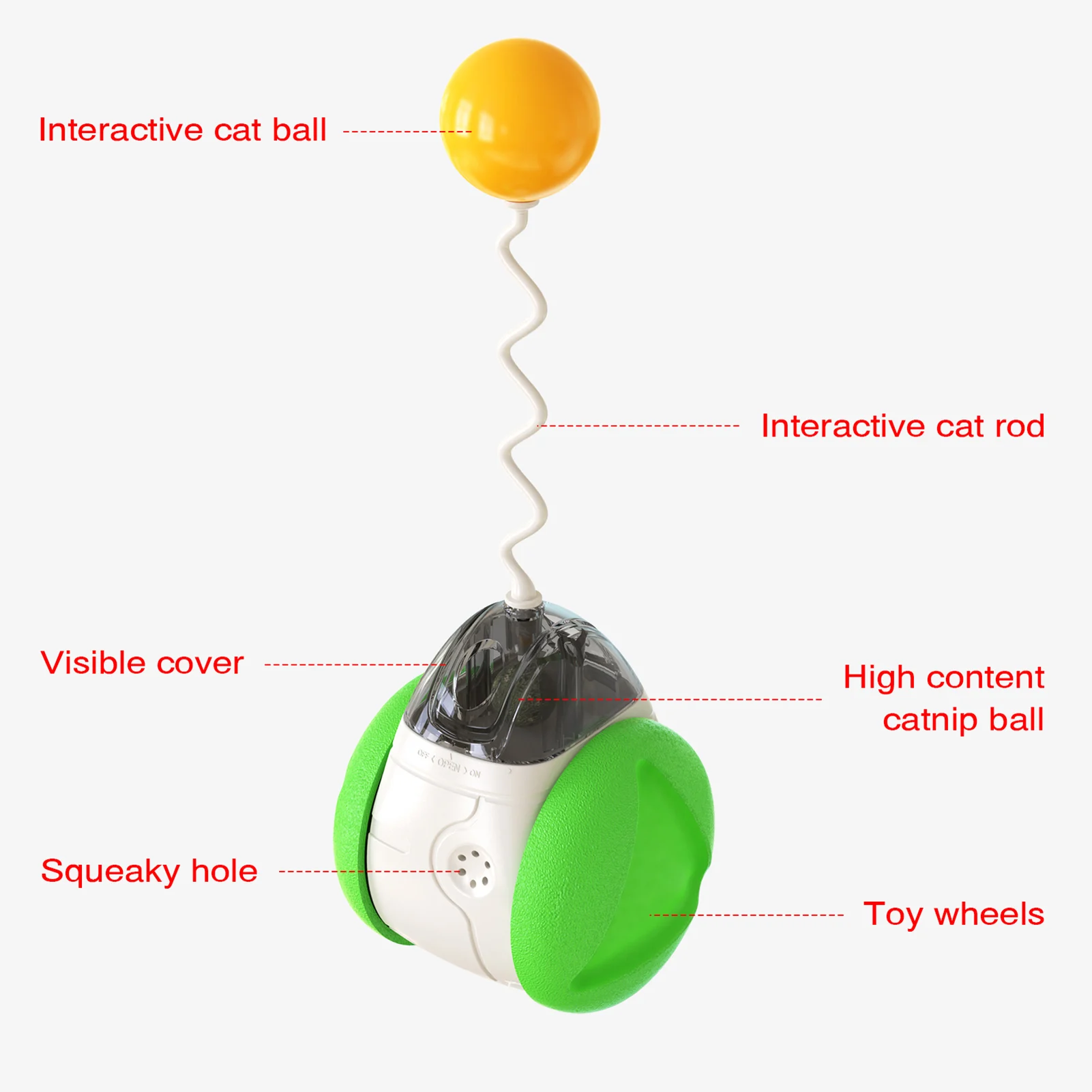 Electronic Pet Cat Toy Smart Automatic Funny Cat Exercise Toy Electric Rotating Kitten Toys Butterfly Cat Stick Interactive Toy