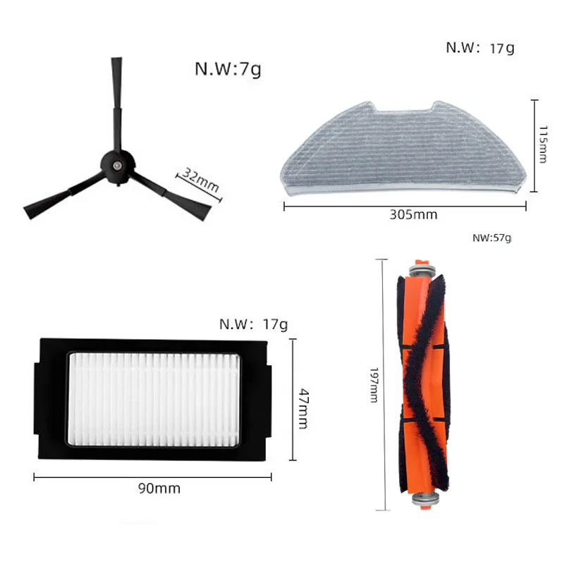 para xiaomi mijia robot vacuum mop pro mjsts1 01
