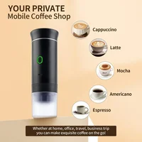 Portable Italian Espresso Machine for Car & Home 3-in-1 Capsule Powder Travel Coffee Maker Electric Portable Coffee Machine 2