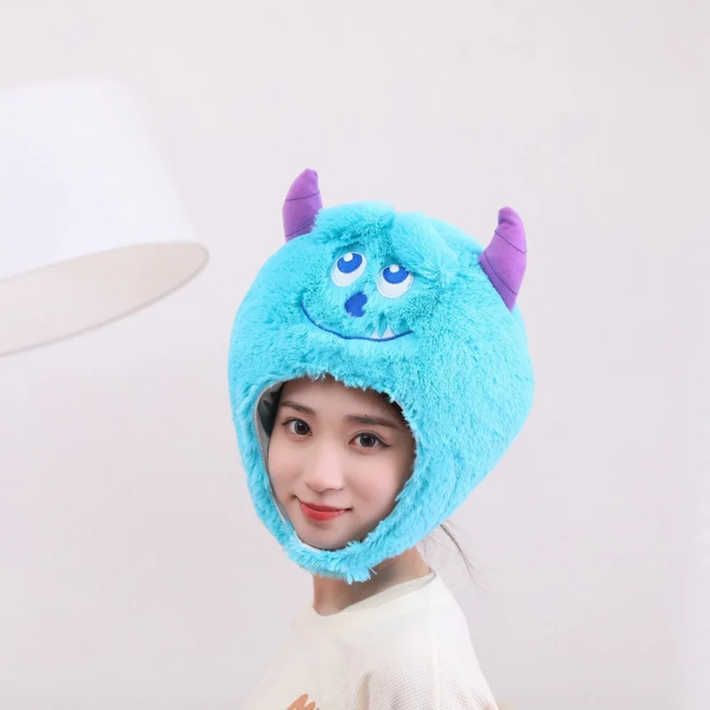 Blue Monster Headwear Anime Sully Hat Funy Cute Festival Halloween Carnival  Party Cosplay Unisex - AliExpress