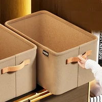 Gray Clothing Storages Organizer Bins Storage Bins Storage Baskets for Shelves Fabric Storage Bins Closet Closet Shelf Organizer 2