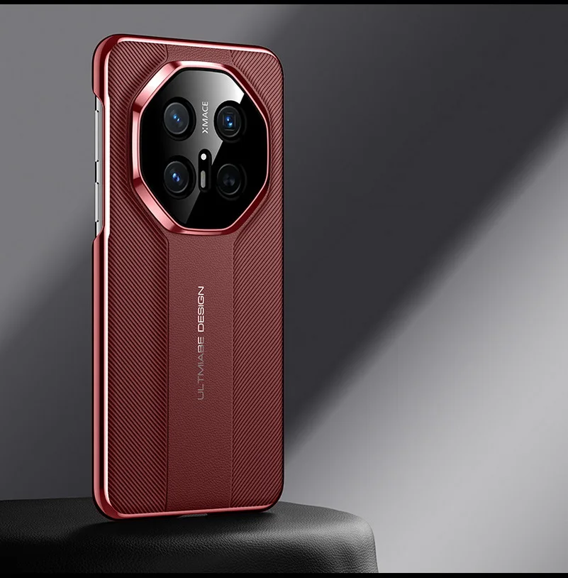 Luxurious Texture Ultimate Design Slim Hard Phone Case with Camera Protection
