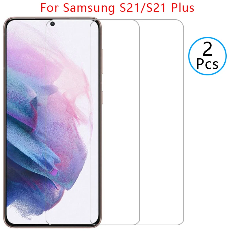 Custodia Per Samsung Galaxy S21 Plus 5G Cover Vetro Temperato Su Samsungs21 Galaxys21 S 21 21 S Pro S21Plus Telefono Coque Samsun Samsumg