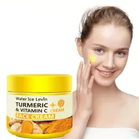 Crème Anti-âge au curcuma et à la vitamine C, hydratante, Anti-rides, collagène, acide hyaluronique, soins pour la peau, cosmétiques, 50g 2