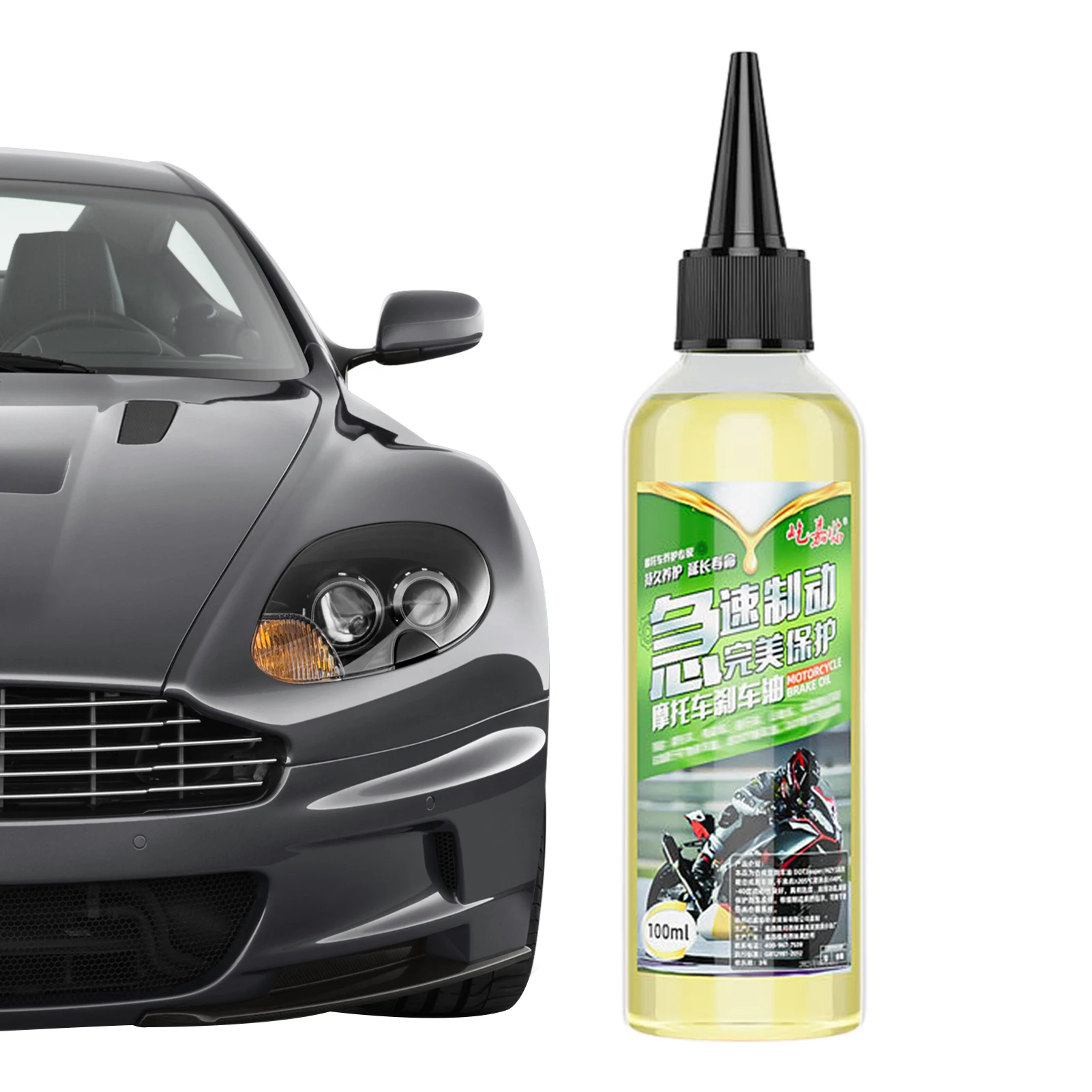 Brake Fluid bicycle brake oil motorcycle brake fluid DOT 4 Bikes Brake Fluid 100ml Mineral Oil Motorcycle Oil Automotive For High Temperature